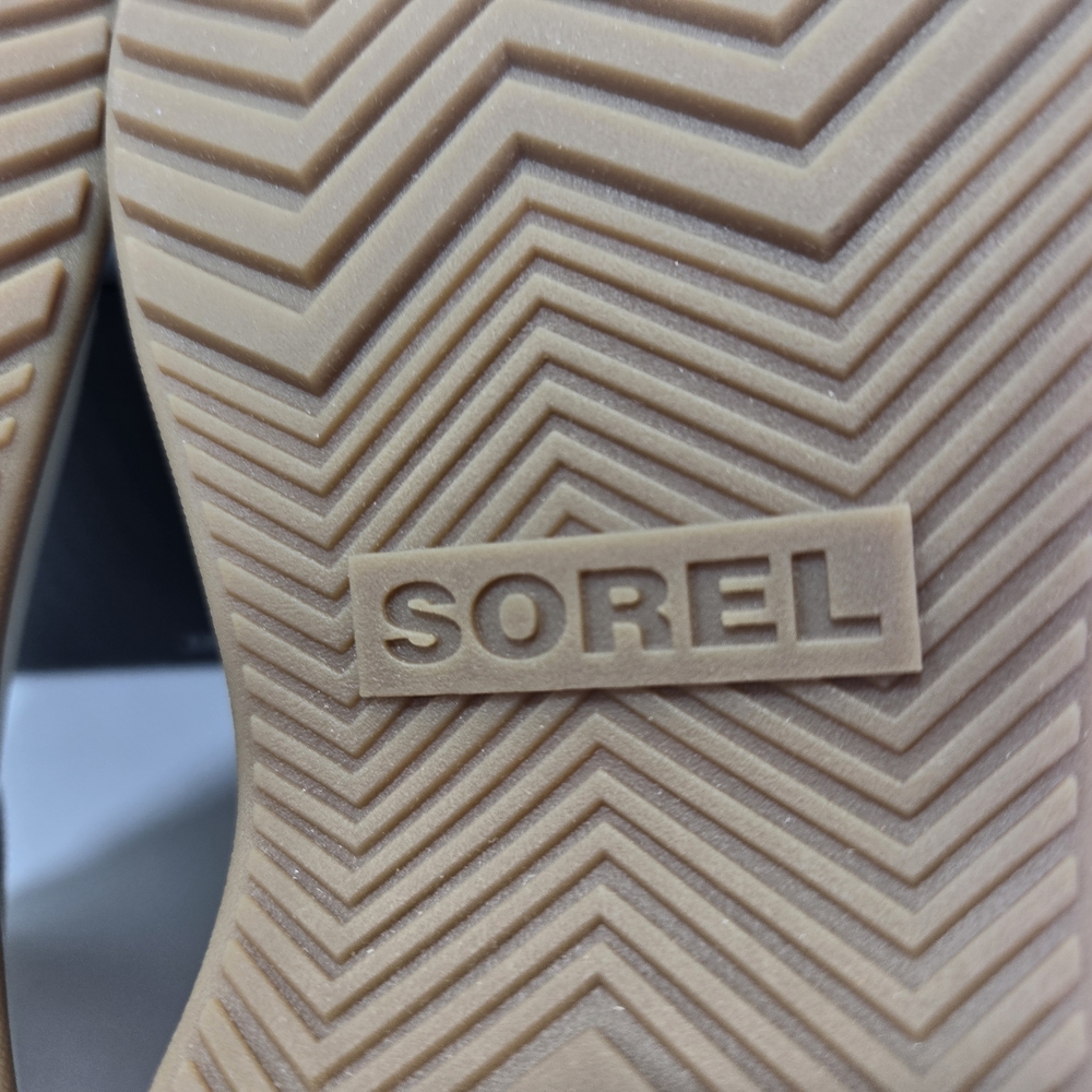 Sorel Dayspring Ankle Strap Platform Tan Sandal with Buckle Strap Women's Size 9 - Picture 7 of 10